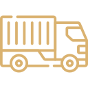 Freight truck icon